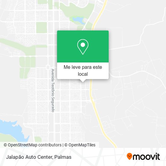 Jalapão Auto Center mapa