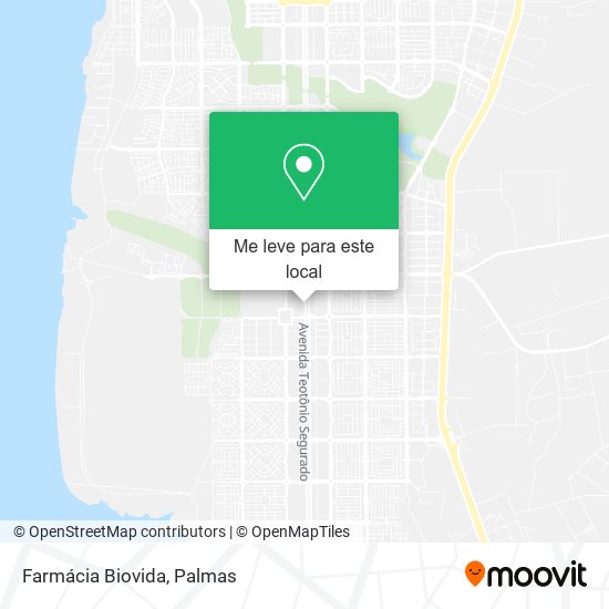 Farmácia Biovida mapa
