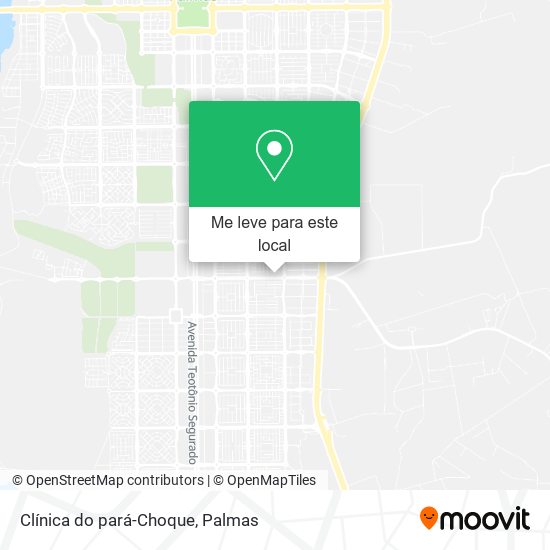 Clínica do pará-Choque mapa