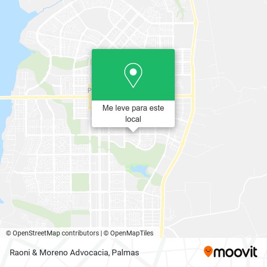 Raoni & Moreno Advocacia mapa