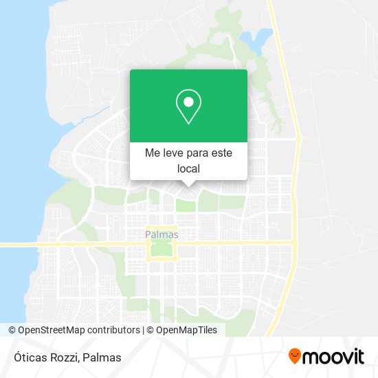Óticas Rozzi mapa