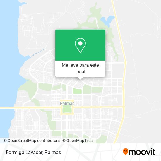 Formiga Lavacar mapa