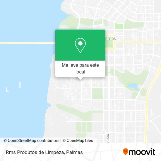 Rms Produtos de Limpeza mapa