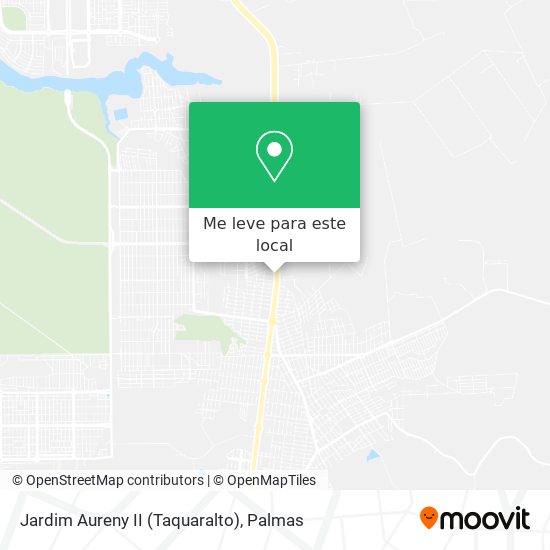 Jardim Aureny II (Taquaralto) mapa