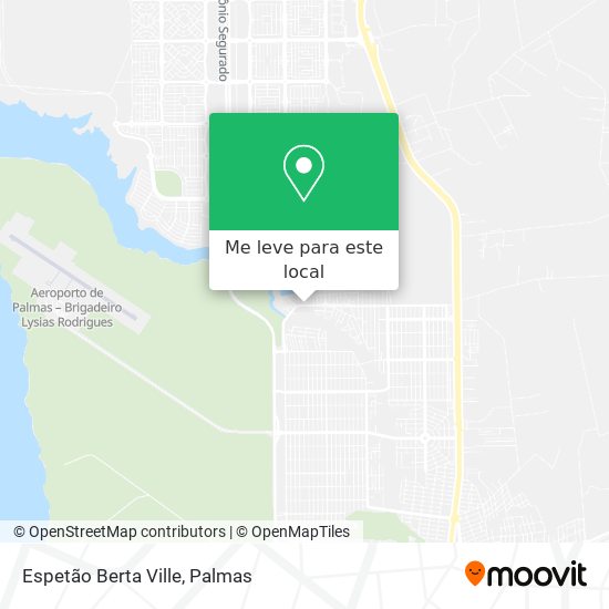 Espetão Berta Ville mapa