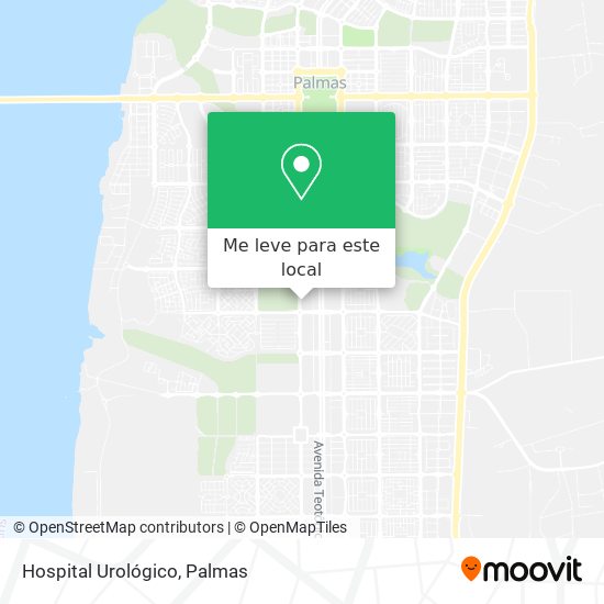 Hospital Urológico mapa