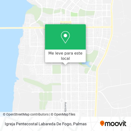 Igreja Pentecostal Labareda De Fogo mapa