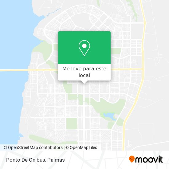 Ponto De Onibus mapa