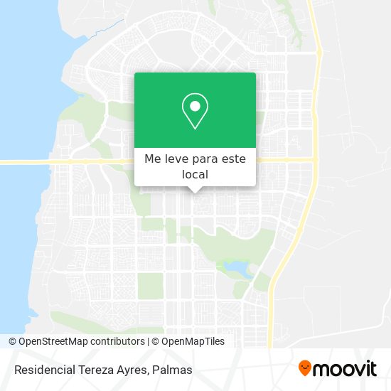 Residencial Tereza Ayres mapa