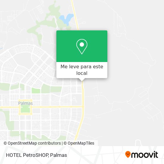 HOTEL PetroSHOP mapa