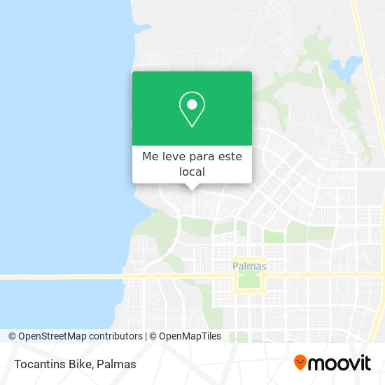 Tocantins Bike mapa