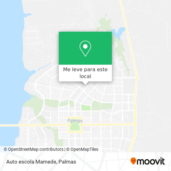 Auto escola Mamede mapa