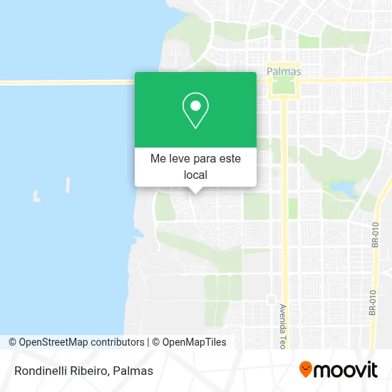 Rondinelli Ribeiro mapa