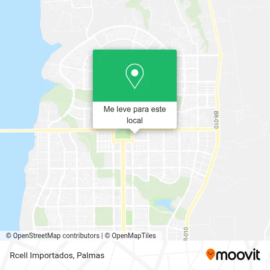 Rcell Importados mapa