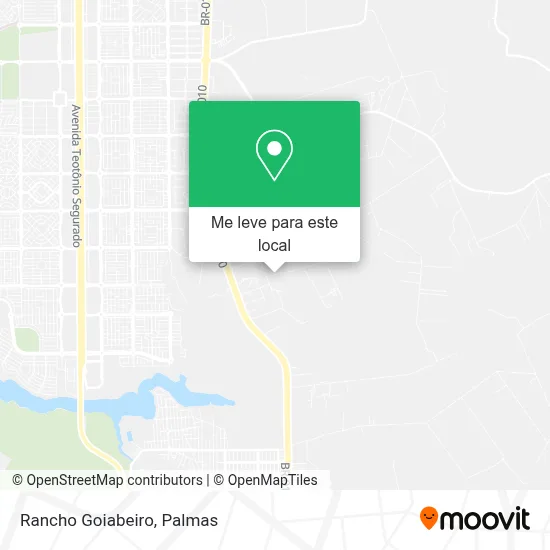 Rancho Goiabeiro mapa