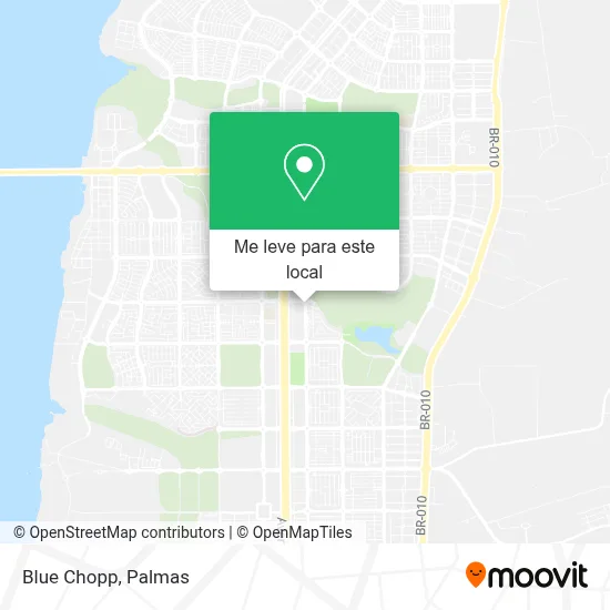 Blue Chopp mapa