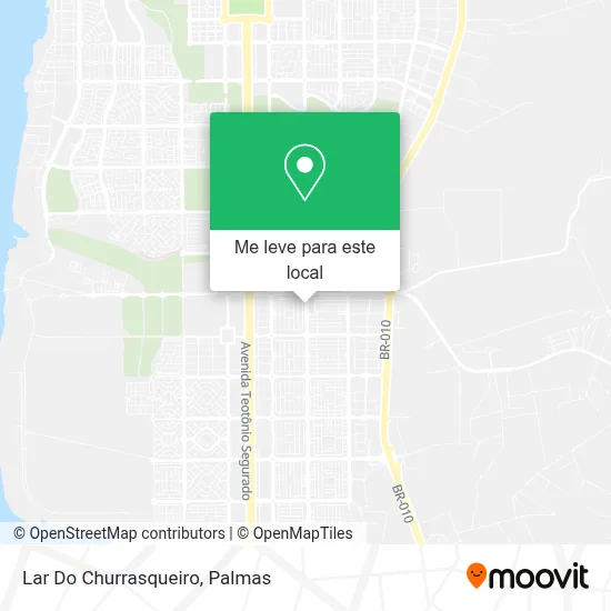 Lar Do Churrasqueiro mapa