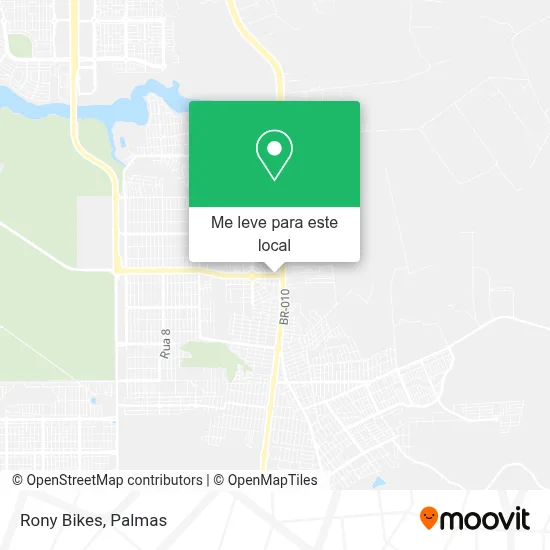 Rony Bikes mapa