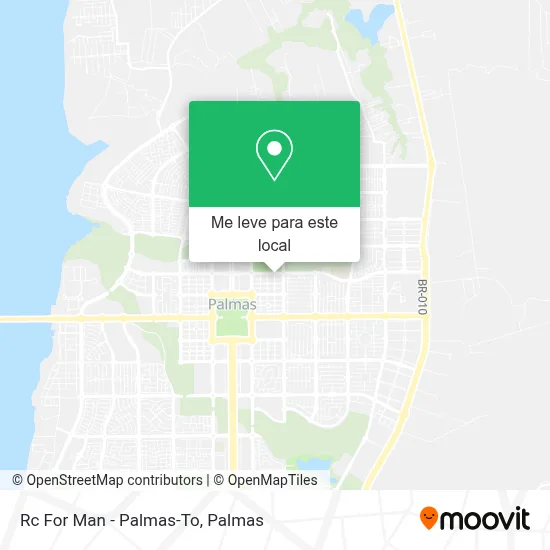Rc For Man - Palmas-To mapa
