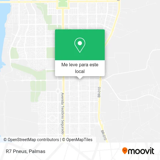 R7 Pneus mapa