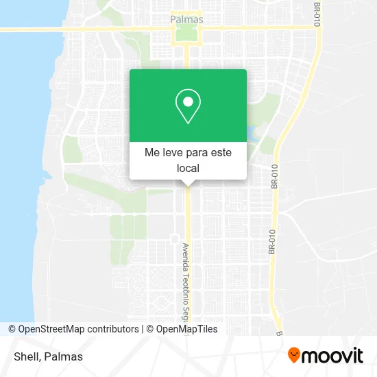 Shell mapa