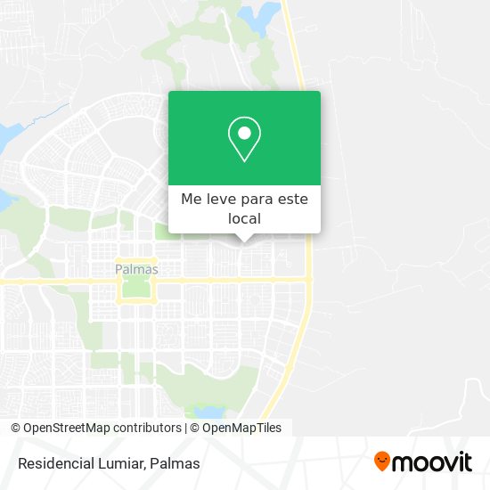 Residencial Lumiar mapa