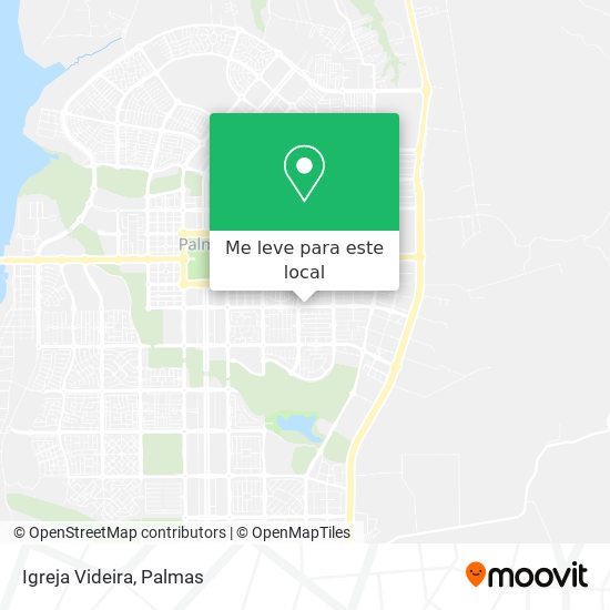 Igreja Videira mapa