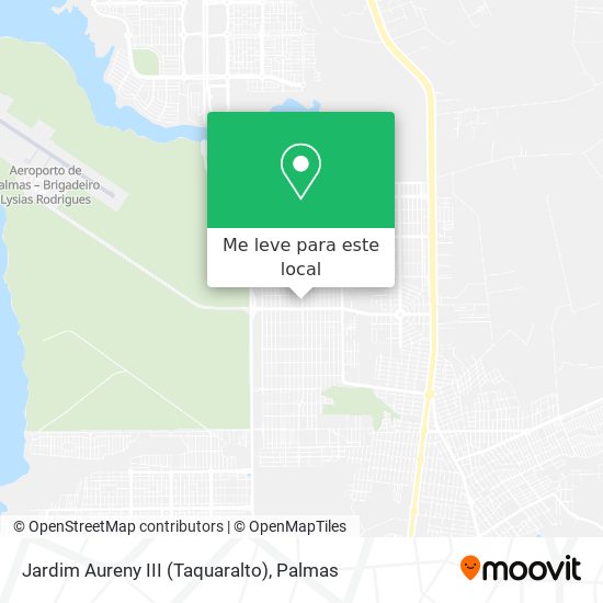 Jardim Aureny III (Taquaralto) mapa