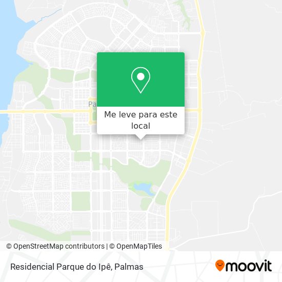Residencial Parque do Ipê mapa