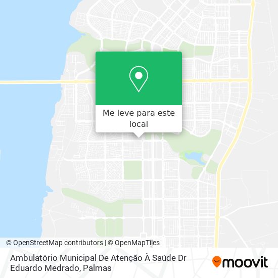 Ambulatório Municipal  De Atenção  À Saúde  Dr Eduardo  Medrado mapa