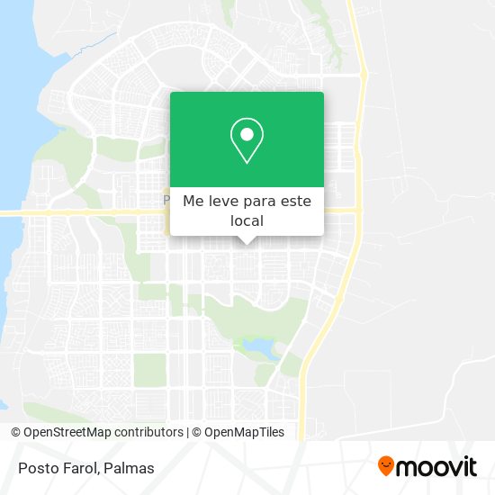 Posto Farol mapa
