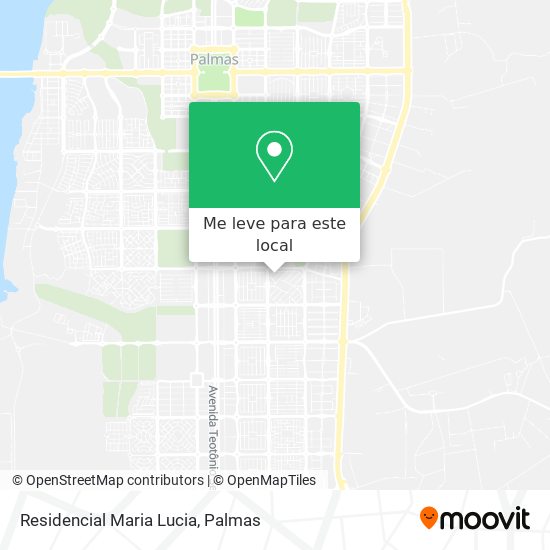 Residencial Maria Lucia mapa