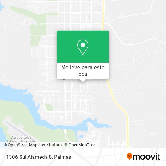 1306 Sul Alameda 8 mapa
