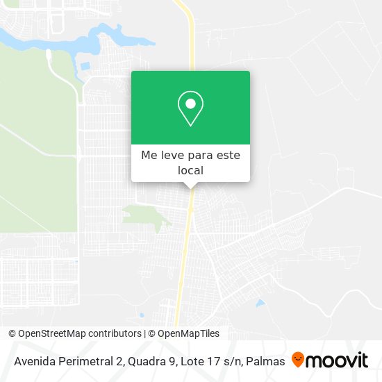 Avenida Perimetral 2, Quadra 9, Lote 17 s / n mapa
