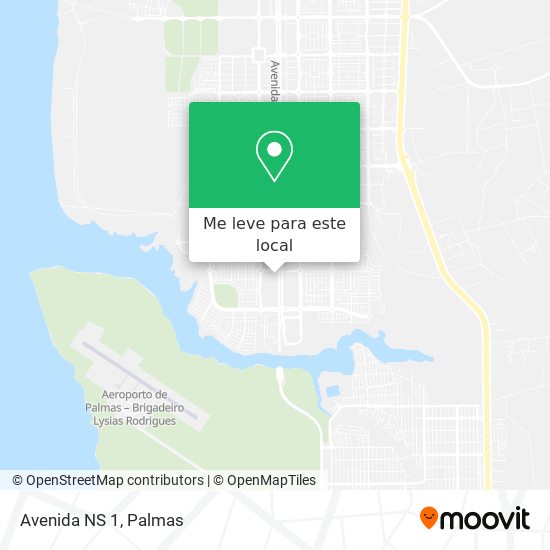 Avenida NS 1 mapa