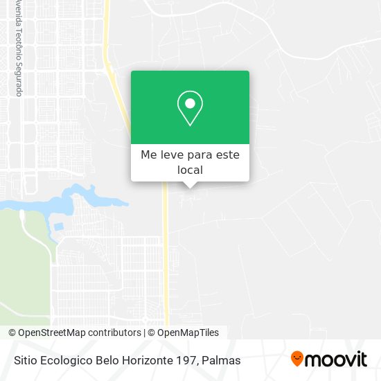 Sitio Ecologico Belo Horizonte 197 mapa