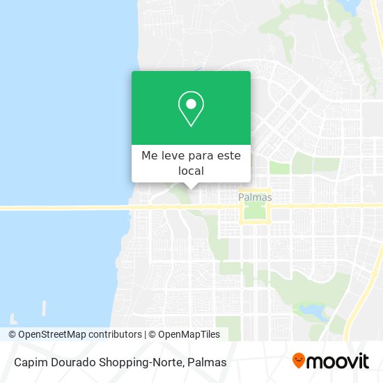 Capim Dourado Shopping-Norte mapa