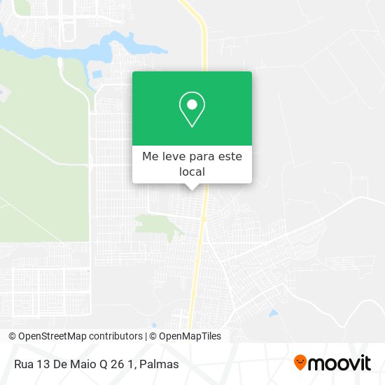 Rua 13 De Maio Q 26 1 mapa