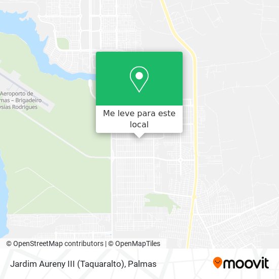 Jardim Aureny III (Taquaralto) mapa
