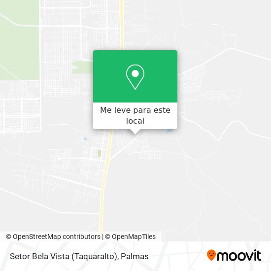 Setor Bela Vista (Taquaralto) mapa