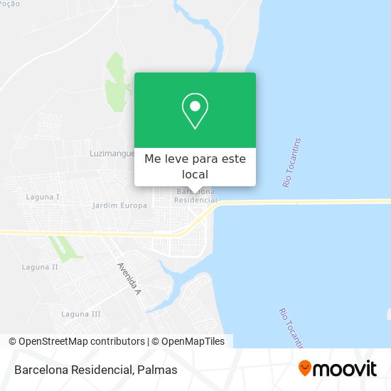 Barcelona Residencial mapa