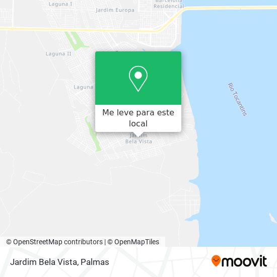 Jardim Bela Vista mapa