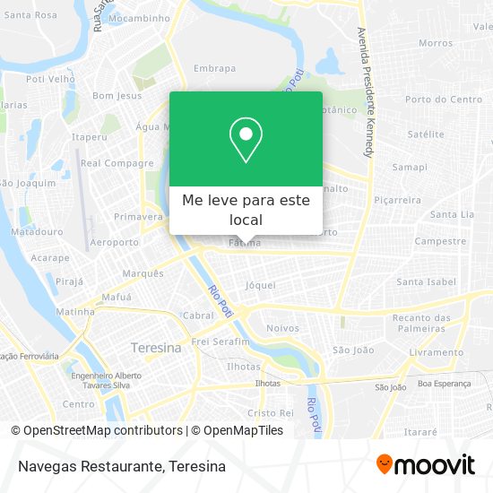 Navegas Restaurante mapa