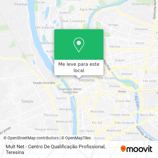 Mult Net - Centro De Qualificação Profissional mapa
