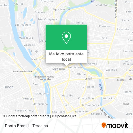Posto Brasil II mapa