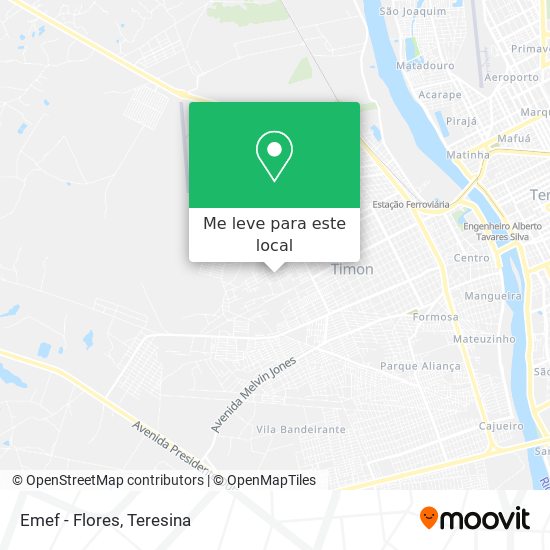 Emef - Flores mapa