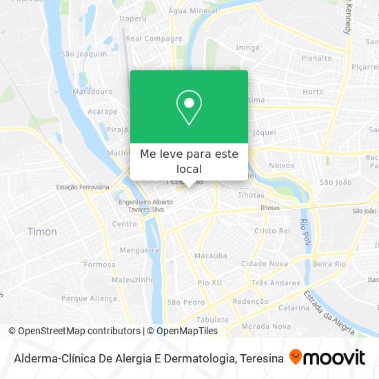 Alderma-Clínica De Alergia E Dermatologia mapa