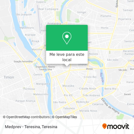 Medprev - Teresina mapa
