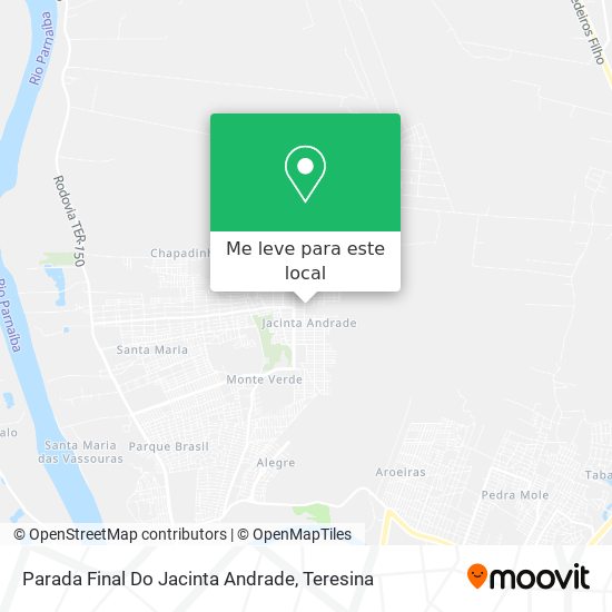 Parada Final Do Jacinta Andrade mapa