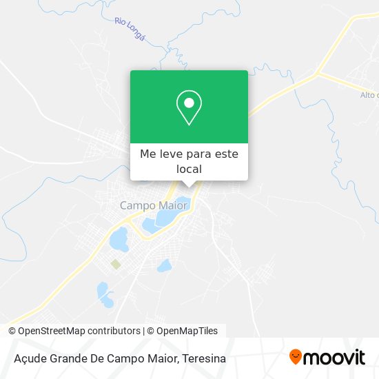 Açude Grande De Campo Maior mapa